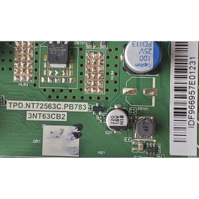 MAIN FUENTE PARA TV HKPRO / NÚMERO DE PARTE SVST63TA06-MA200 / TPD.NT72563C.PB783 / 3NT63CB2 / V8-NT63CLA-LVF1V548 / MODELO HKP43SM9	 - Imagen 2